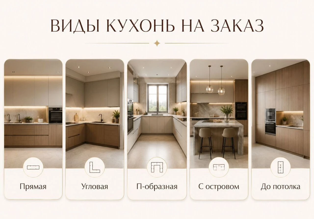 Кухня на заказ / Реальные цены и проекты